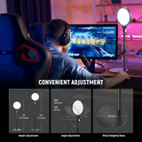 NEEWER BASICS R06 7" Desktop Phone Selfie Round LED Light Kit, view 5