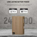 NEEWER LP-E6NH R6 II Rechargeable Canon Camera Battery, view 3