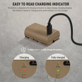 NEEWER LP-E6NH R6 II Rechargeable Canon Camera Battery, view 5