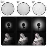 NEEWER Reflector 7" with 20/40/60 Degree Honeycomb Grid, view 2
