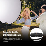 NEEWER RF-80II 5 in 1 Handheld Foldable Light Reflector Kit, view 3