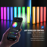 NEEWER RGB1 LED Tube Light Stick with Metal Barndoor Handle, view 4