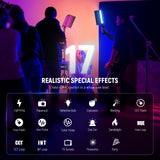 NEEWER RGB1 LED Tube Light Stick with Metal Barndoor Handle, view 5