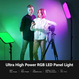 NEEWER 2 Pack RGB168 18.3 Inch LED Panel Video Light, view 2