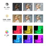 NEEWER 2 Pack RGB168 18.3 Inch LED Panel Video Light, view 6