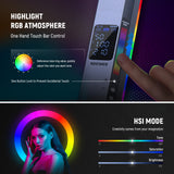 NEEWER RGB2 LED Tube Light Stick with Metal Barndoor, view 5
