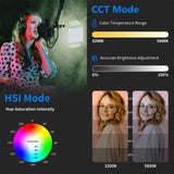 NEEWER RGB450 LED Video Light with App Control, view 3