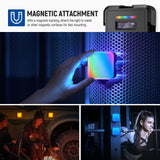 NEEWER RGB62 Magnetic RGB Video Light With App Control, view 5