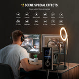 NEEWER High Power Bi-Color Desk Ring Light, view 4
