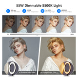 NEEWER RL-18 18 Inch 55W Ring Light (Without Stand), view 2