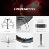 NEEWER RP19C 19" RGB LED Ring Light, view 6