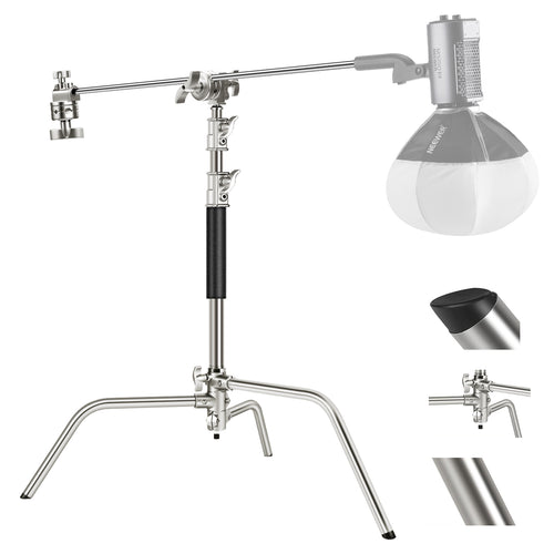 NEEWER SC172 172cm Stainless Steel Heavy Duty C Stand