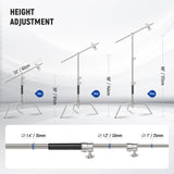 NEEWER SC172 172cm Stainless Steel Heavy Duty C Stand, view 2