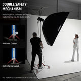 NEEWER SC305AW 305cm Heavy Duty Air Cushioned Light Stand with Casters, view 2