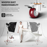 NEEWER SC305AW 305cm Heavy Duty Air Cushioned Light Stand with Casters, view 3