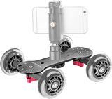 NEEWER Scaled Camera Table Dolly Slider(Black), view 3