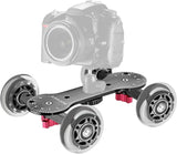 NEEWER Scaled Camera Table Dolly Slider(Black), view 4