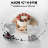 NEEWER SD001 Camera Slider Dolly with Ball Head & Phone Clamp, view 2