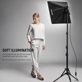 NEEWER SF4040/SF6060 Photography Softbox with E26 Socket & Diffuser, view 5