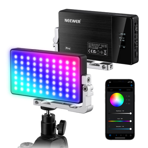 NEEWER SL90 RGB Video Light With App & 2.4G Control