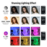 NEEWER SL90 RGB Video Light With App & 2.4G Control, view 2