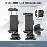 NEEWER SP-02 Smartphone Holder Tripod Mount Adapter, view 3