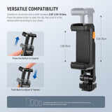 NEEWER BASICS SP-10 Phone Tripod Mount Holder with 1/4" Thread & Cold Shoe, view 2