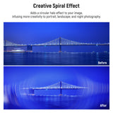 NEEWER Spiral Halo Camera Lens Filter, view 2