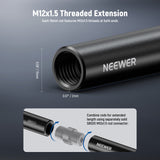 NEEWER 2 Pack Aluminum Alloy Extendable 15mm Rod, view 3