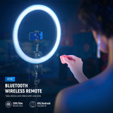 NEEWER SRP18C RGB App Control 2500K-10000K Ring Light Kit, view 6