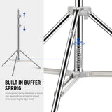NEEWER ST-190SS Upgraded 190cm Stainless Steel Light Stand, view 2