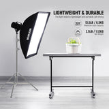 NEEWER ST-190SS Upgraded 190cm Stainless Steel Light Stand, view 4