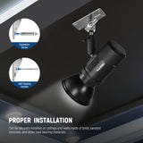 NEEWER ST-WM2 6.5 Inch Wall Ceiling Mount, view 6