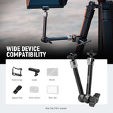 NEEWER ST08 9.8"/25cm Aluminum Alloy Magic Arm, view 2
