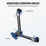 NEEWER ST08 9.8"/25cm Aluminum Alloy Magic Arm, view 3