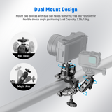 NEEWER ST85 Super Clamp with 3" Dual Ballhead Magic Arm, view 3