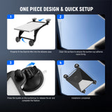 NEEWER ST91 Suction Cup Mount for Car Compatible with Starlink Mini, view 5