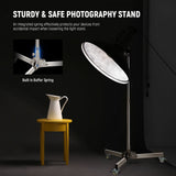 NEEWER ST98SS 98cm Heavy Duty Light Stand with Casters, view 4