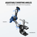 NEEWER ST15C/ST25C Super Clamp with Magic Arm Kit, view 3