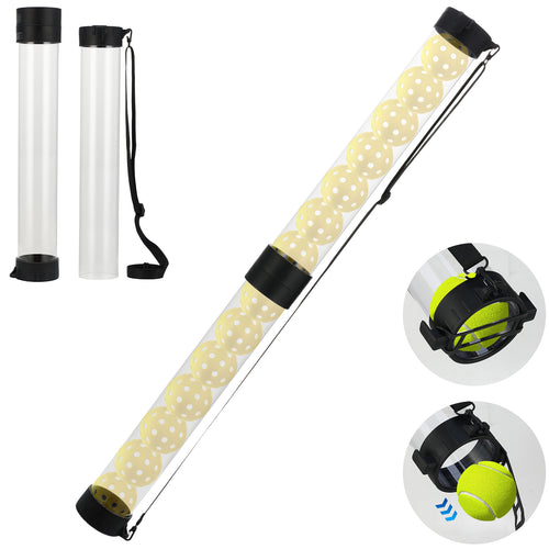 NEEWER TB03Z Ball Retriever Tube Hopper for Tennis Balls & Pickleballs
