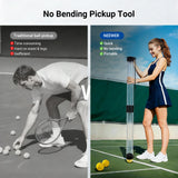 NEEWER TB03Z Ball Retriever Tube Hopper for Tennis Balls & Pickleballs, view 3