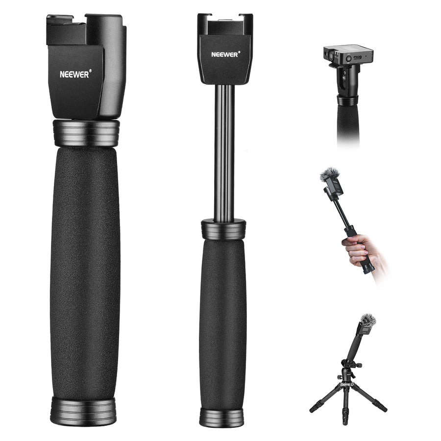 NEEWER MS004 Telescoping Interview Mic Handle for Wireless Go