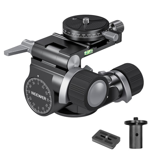 NEEWER TH14 2 Way Geared Tripod Head
