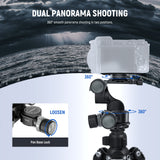 NEEWER TH15/TH16 3-Way Geared Tripod Head, view 6