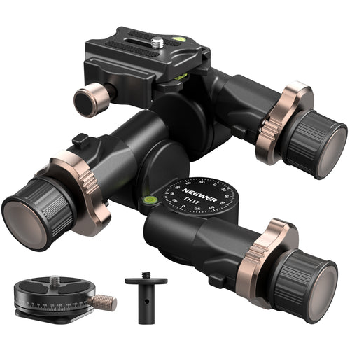 NEEWER TH17 3 Axis Geared Tripod Head