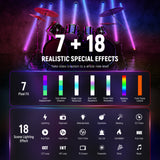 NEEWER TL120C 42W RGB Tube Light with APP/2.4G/DMX Control, view 3