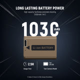 NEEWER TNP-FW50 1030mAh NP-FW50 Replacement Camera Battery, view 3