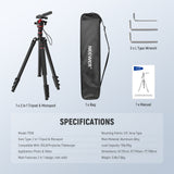 NEEWER TP08 77" Camera Tripod Monopod, view 3