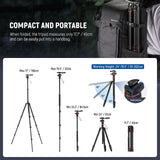 NEEWER TP08 77" Camera Tripod Monopod, view 5