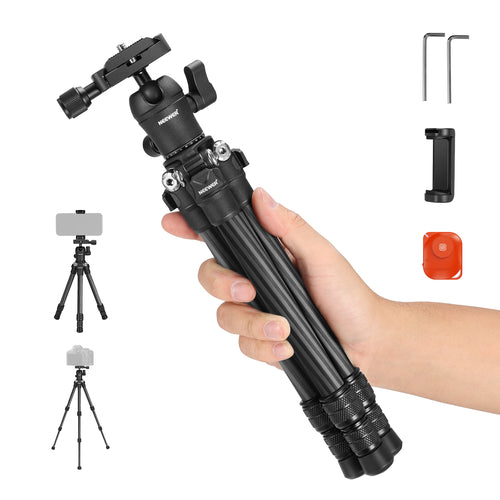NEEWER TP09 20" Carbon Fiber Desktop Mini Tripod